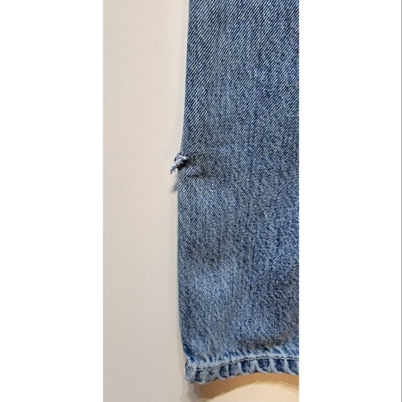 Helmut Lang Carpenter Jeans Knee Patches, Blue, Men's Size 30 - Picture 3 of 5